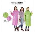 Easy to Carry Emergency Waterproof Raincoat for Men's and Women's Disposable. 