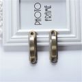 2pcs Zinc Alloy Window Curtain Tieback Hook, Drapery Holdbacks Curtain Hooks Holders/side hook/bronze. 