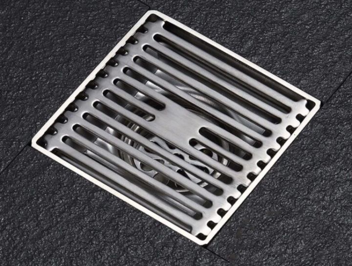Stainless steel floor drain cover