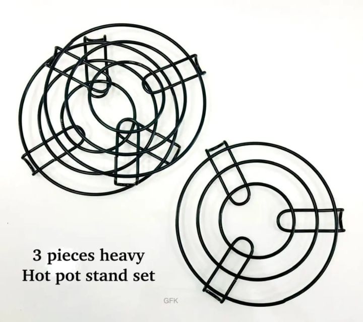 Stainless%20Steel%20Hot%20Pot%20Stand%20/%20Steaming%20Pot%20Tray%203%20Pcs%20Set%20Cooker%20Steamer%20Heavy%20Rack%20Cookware%20Tool%20-%20Image%202