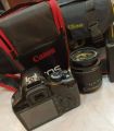 DSLR Canon 450D With Original Complete Accessories. 
