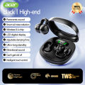 [Official Acer Product] Ohr537 Wireless Earphones with Ear Clip Design, Comfortable for Wearing, Suitable for Sports, Running, Fitness, Compatible with Mobile Phones, Tablets, Laptops, Multi-Device Compatibility, Recommended as a  for Lovers. 