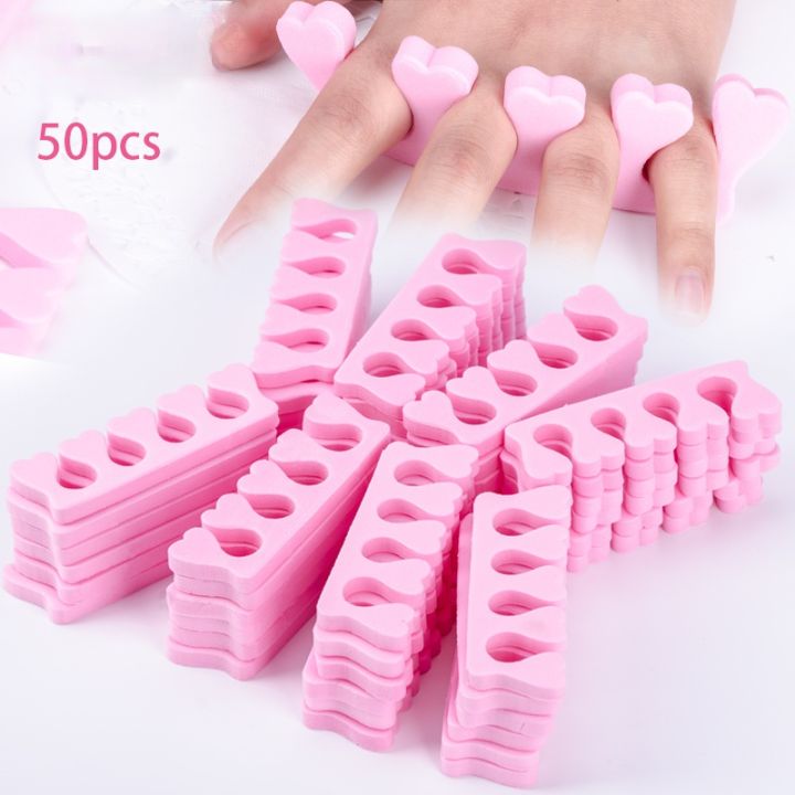 50Pcs/Pack%20Pink%20Nail%20Art%20Toes%20Separators%20Fingers%20Foots%20Sponge%20Soft%20Gel%20UV%20Tools%20Polish%20Manicure%20Pedicure%20-%20Image%204
