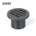 60mm Air Vent Ducting Pipe Outlet Rotatable Diesel Parking Heater Directional Outlet For Webasto Truck Auto Parts. 