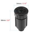 Hide A Key Cash Hidden Box Sprinkler Head Money Safe Outdoor Garden Yard Hiding Vault Case Waterproof Corrosion Impact Resistant. 