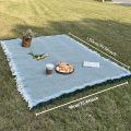 1pc 90-150cm Moisture-proof Portable Mat Picnic Mat for Outdoor Camping Picnic Beach Outdoor Blanket - Perfect for Camping. 