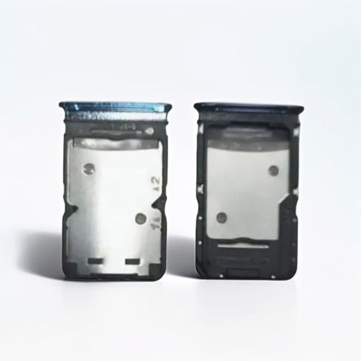 Tecno Camon 19 Neo Dual Tray SIM Slot Replacement Black, SIM Door, and Tray for Mobile Repair _ Black