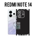 REDMI NOTE 14 FULL BACK 360 premium Protection Skin Wrap with sides and camera protection full cover Premium Quality skin wrap sheet for redmi note 14. 