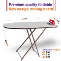 Unique Folding Iron Stand Folding Ironing Board V shape with adjustable Iron Table. 
