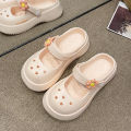 A pair of children's summer open-toe hole shoes, soft and comfortable slippers, sizes 30/31-40/41,QT-325.