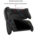 Dust Filter Kit for ROG for Xbox Ally/X Handheld Game Console Anti-Dust Mesh Filter Sticker with Silicone Plug.