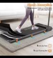 Walking Pad with Handle Bar Foldable Treadmill Under Desk Treadmill 6.2 MPH Running Pad with Remote Control and LED Display. 