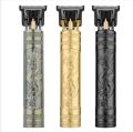 Dragon Vintage T9 Professional Hair Trimmer Set Hair Clipper Titanium Alloy Head Beard Trimmer For Men Cordless Low Noise. 