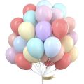 pastel colours party balloons 10" (10) pcs. 