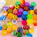 10/20/30pcs Mini Bouncy Ball Children Indoor Outdoor Elastic Jump Balls Toys Float Ball Egg Twisting Machine Toy for Kids TMZ.
