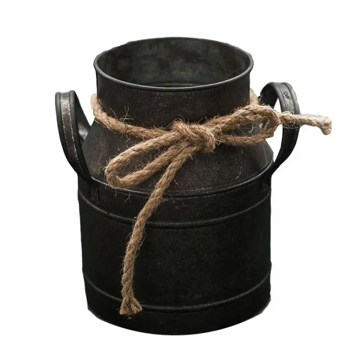 Retro%20Old%20Tin%20Flower%20Bucket%20Furnishings%20Props%20Garden%20European%20Milk%20Jug%20Single%20Plant%20Pot%20Vase%20Decoration%20Ornaments%20Home%20Decor%20home%20decoration%20item%20-%20Image%206