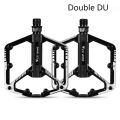 WEST BIKING Bicycle Pedal Aluminum Alloy Pedal Mountain Bike Pedal Chrome-Molybdenum Steel Axle Pedal. 