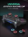 4PCS for Gamesir Gamepad Silicone Analog Joystick Thumbstick Thumb Stick Grip Caps for PS3 PS4 PS5 Xbox 360 Xbox One Controller.