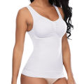 Women Tummy Control Tank Tops Slimming Body Shaper Waist Trainer Corset with Padded Bra Shaperwear Compression Camisole Vest. 