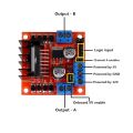 L298N DC Motor Driver Module L298N Stepper Motor Smart Car Robot Breadboard Peltier High Power L298 DC Motor Driver for Arduino. 