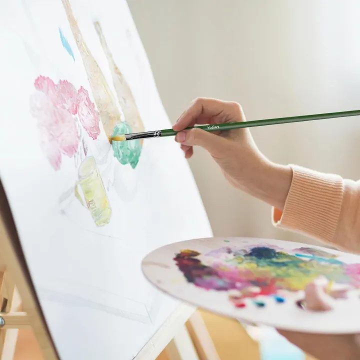 6pcs/Set,Pig%20Bristle%20Artist%20Oil%20Painting%20Brushes%20Cheese%20Painting%20Brush%20Tongue%20Peak%20Painting%20Brush%20Set%20Drawing%20Art%20Supplies%20-%20Image%206