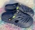 Mens Hollow Design Slingback Round Toe Clogs Outdoor EVA Vent Sandals.