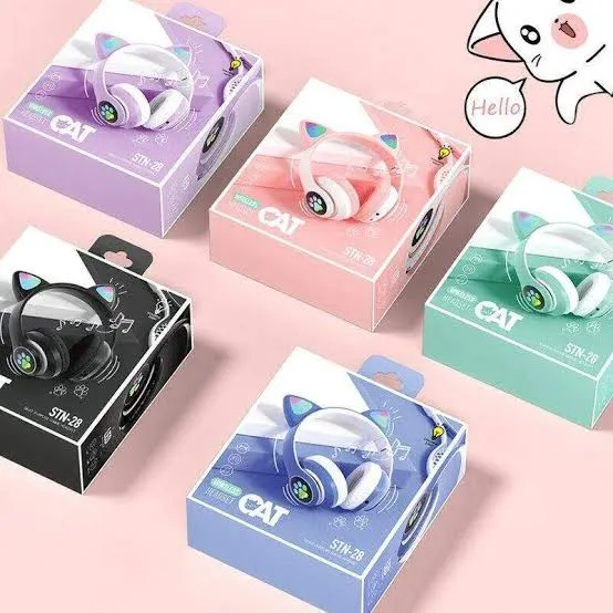 STN28%20LED%20Cat%20Ear%20Headset%20Noise%20Cancelling%20Headphones%20Bluetooth%205.0%20Colorful%20Kids%20Headset%20Support%20TF%20Card%203.5mm%20Plug%20with%20Mic%20-%20Image%205