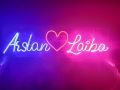 Customise Neon Sign For Home Decoration, Couple Name, Birthday Gift. 