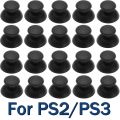 10-100pcs Analog Cover 3D Shell Thumb Stick Joystick Thumbstick Mushroom Cap For Sony PlayStation 3 PS2 PS3 Controller.