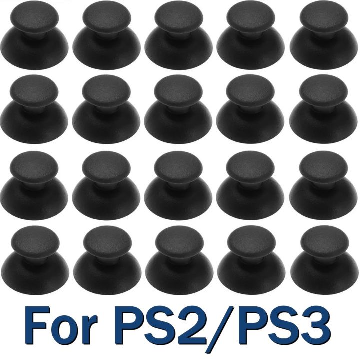 10-100pcs Analog Cover 3D Shell Thumb Stick Joystick Thumbstick Mushroom Cap For Sony PlayStation 3 PS2 PS3 Controller