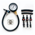 Fuel Pressure Test Kit - Fuel Pressure Gauge - 0-100PSI Fuel Injection Pump Pressure Tester Gauge Kit for Car, Motorcycle, Truck. 
