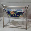 baby cradle swing of metal. 