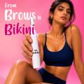 FURR 6-in-1 Multipurpose Trimmer & Shaver with 1 Year Warranty | For Eyebrows, Underarms, Legs & Bikini Line | Water Resistant & 90 Minutes Run Time | C Type Charging | Smooth on all Skin Types. 