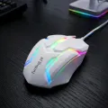 FunBug 7 Light Breathing Gaming Mouse RGB Cheap with FREE Mouse Pad - Gaming Mouse with 7 led - USB Wired Optical Mouse without side buttons for PC, Laptop, Minecraft, Mobile Pubg, Free Fire by FunBug. 