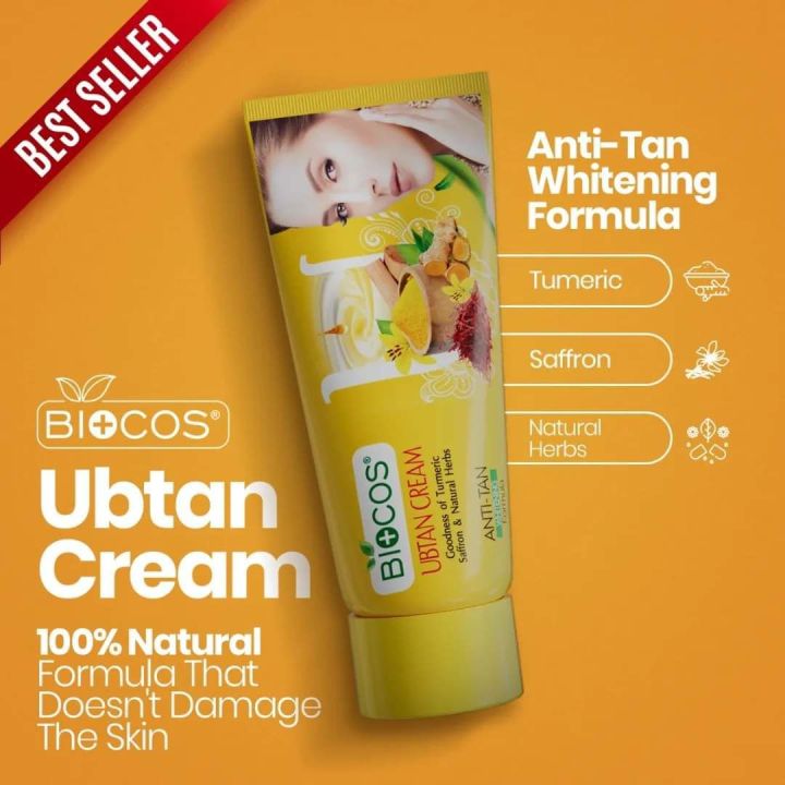 Ubtan Cream Natural Saffron Herbals Whitening