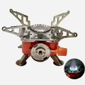 Camping stove portable mini adventure hub butane stove cooking stove foldable outdoor picnic travel hiking. 