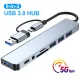 8 Port  USB 3.0 HUB USB C HUB Dock Station OTG Adapter 5Gpbs High Speed USB 3.0 2.0 Splitter 3.5 Audio for Macbook Pro Air. 