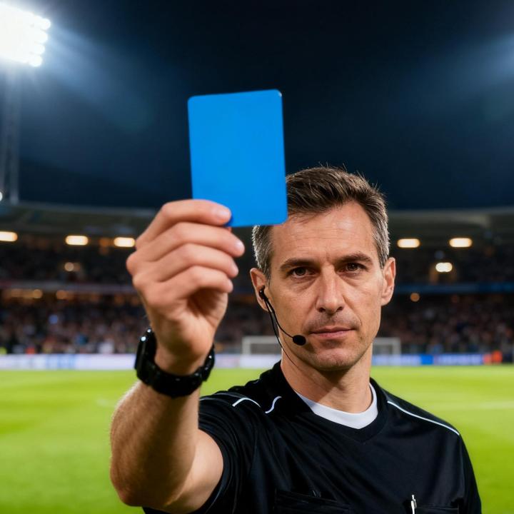 Professional High-Visibility Referee Card Set 3PCS Red Yellow Cards For Soccer Football Serious Officiating Red/yellow/blue Card