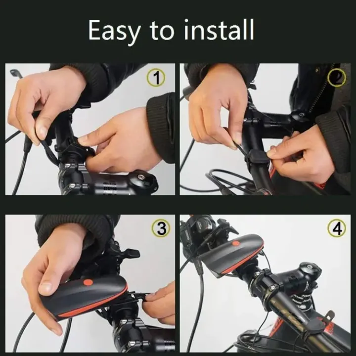 Bicycle%20Rechargeable%20Light%20And%20Horn%20140%20DB%20with%20Super%20Bright%20250%20Lumen%20Light%203%20Modes%20-%20Image%204