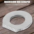 1pc Durable Camping Survival Magnesium Flint Scraper Stone Fire Starter Lighter. 
