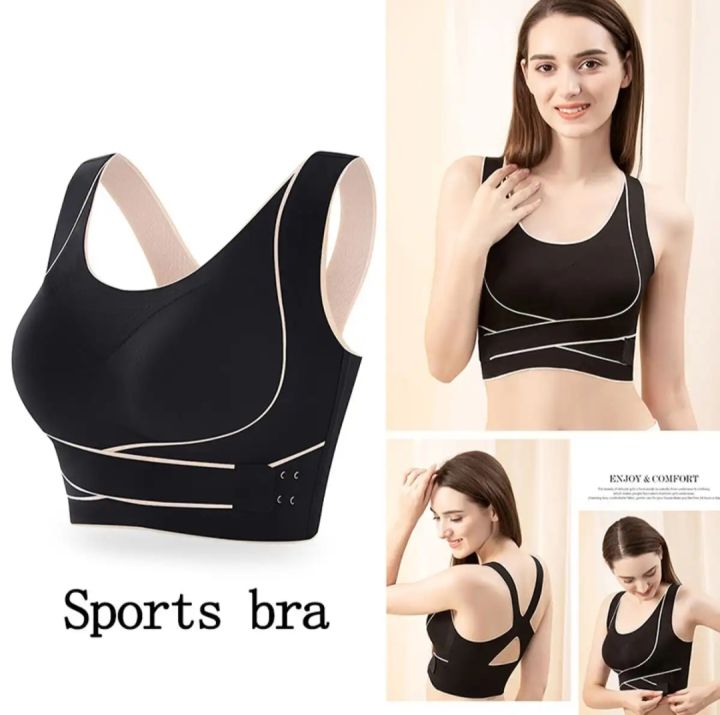 Imported%20Premium%20soft%20stretch%20comfortable%20push%20up%20sports%20bra%20yoga%20bra%20for%20Women-one%20piece%20-%20Image%202