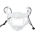 Japanese Anime Dragon God Skeleton Half Face Mask Cosplay Animal Skeleton Masks Unisex Halloween Carnival Party Props Assessor. 