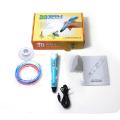 3D Pen 3D Printing Pen PLA Drawing Printer Pen LCD Display with 3 Colors Random PLA Filament Refills, Art Crafts Gift for Kids Adults. 