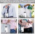 Universal Mobile Phone Lanyard Straps Gasket Anti-lost Nylon Detachable Phone Hanging Cord Patch Replacement Sling Tether Pad.