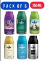 Perfect Refill for Automatic Air Freshener dispensor - (Pack of 6 ) - 250 ml. 