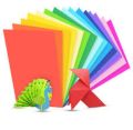 Pack Of 100 Colour Computer Sheets Color Paper A4 Size Multi Colour 8 To 10 Colours Mix Pack  80 gsm. 