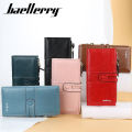 2023 Women Wallets Fashion Long PU Leather Top Quality Card Holder Classic Female Purse  Zipper Brand Wallet For Women. 