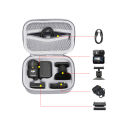 Mini Storage Bag for  OSMO NANO Travel Waterproof Protective Carrying Case PU Handbag Box for  Osmo Nano Accessories. 