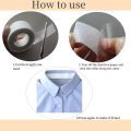 30M  Collar Protector Sweat Pads, Self-adhesive Shirt Collar Protector Absorbent Sweat Shields Pad for Hat Shirt. 