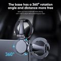 Strong Magnetic Cell Phone Holder Car 360° Swivel Adjustable Back Sticker Holder for Magsafe IPhone 15   Universal. 